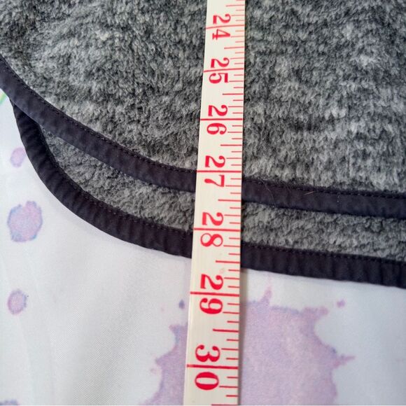 Abercrombie & Fitch fleece quilted pullover snap sweatshirt - Picture 10 of 10